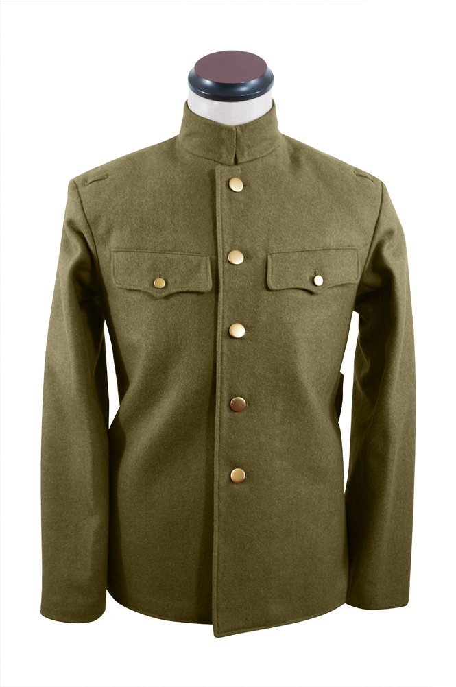 WWII Japanese IJA M1930 Showa Type 5 EM Wool tunic olive drab 第二