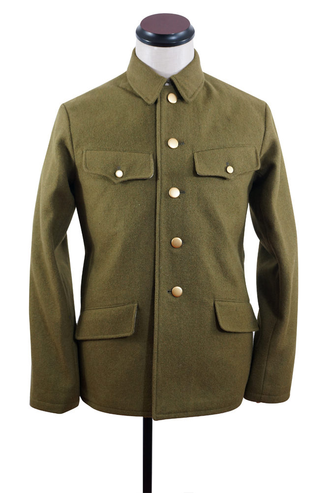 WWII Japanese IJA M1938 Type 98 M98 EM Wool tunic olive drab 第二