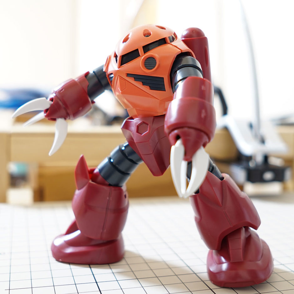 ガンプラのゲート処理は道具が揃えば初心者でも3工程で綺麗に仕上がる