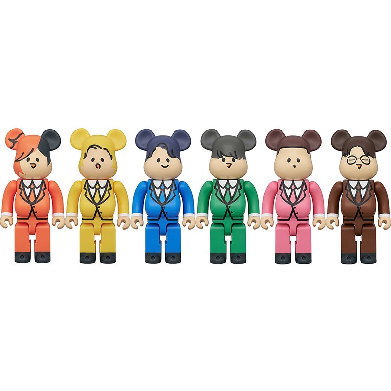 東海オンエアのメンバー6人がBE@RBRICKになった！ | MEDICOM TOY - Web