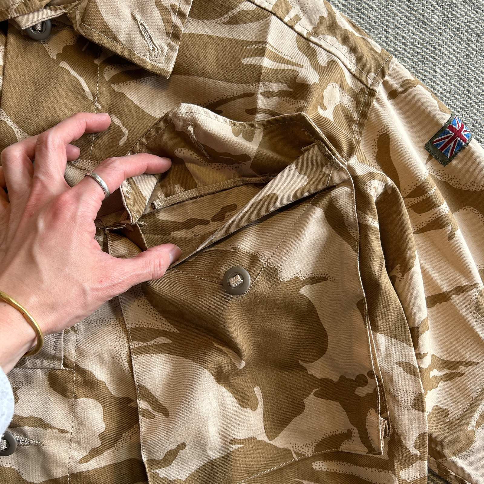 イギリス軍】デザート DPMカモ ジャケット (デッドストック)