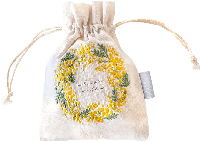 刺繍巾着袋 ﾐﾓｻﾞ: デコレーションアイテム ｜ YDMオンラインストア