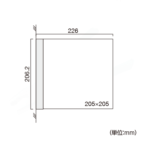 看板資材・広告資材のことなら新星社 -プリーフサイン・ 突出し W 226