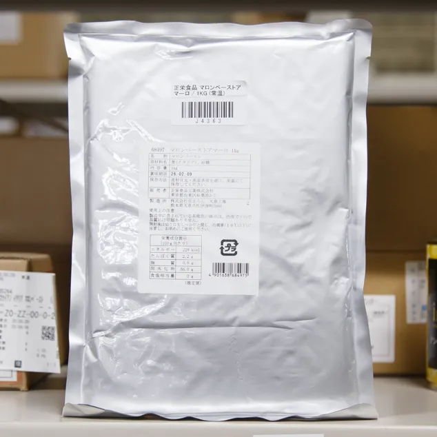 マロンペーストアマーロ 1KG : 芋・栗・かぼちゃ | スモールビジネスの