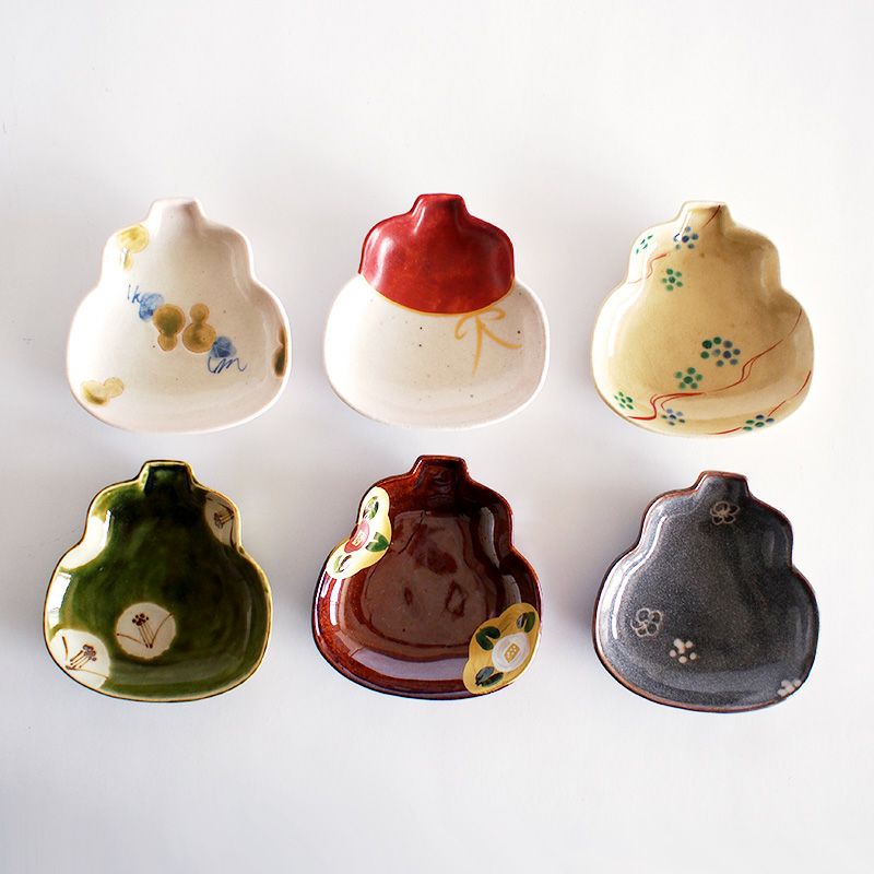 ひょうたん小皿 黄瀬戸｜和食器通販｜織部 Online Store【公式】