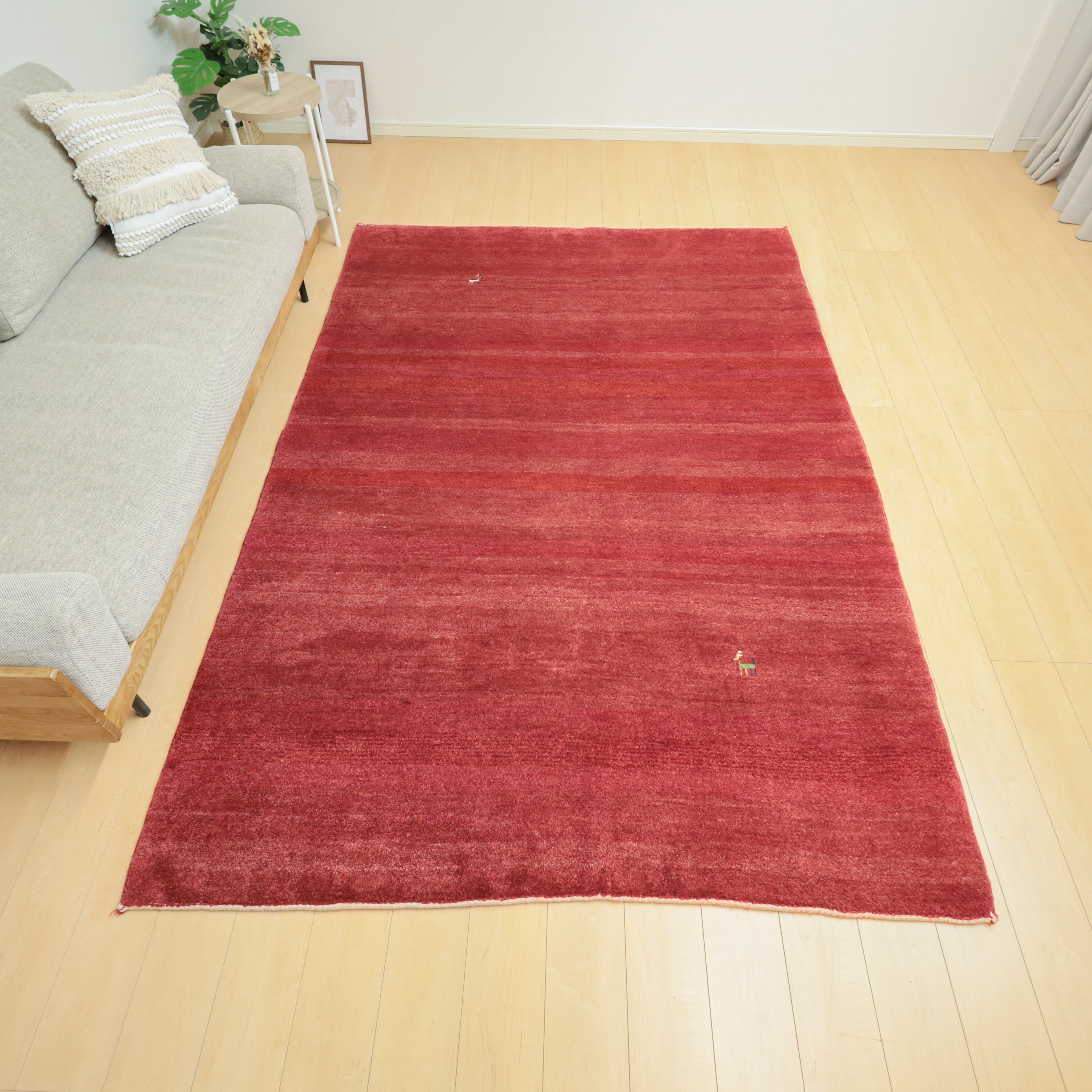 ゾランヴァリ,ギャッベ,ラグ,255×177cm｜上質ウールの手織りペルシャ