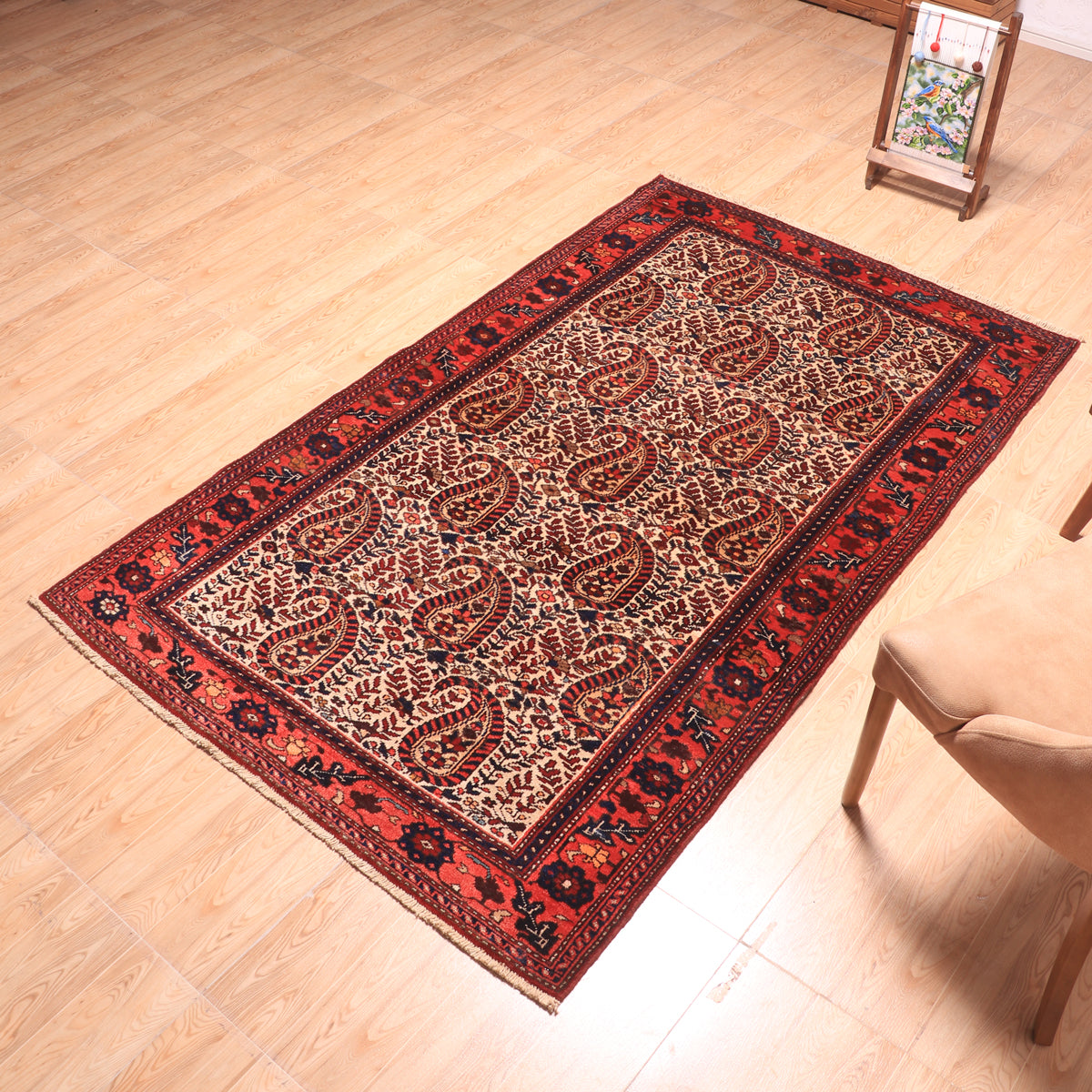 ペルシャ絨毯 (ハマダン) 214×130cm（FL-70160） – ギャッベ＆ペルシャ