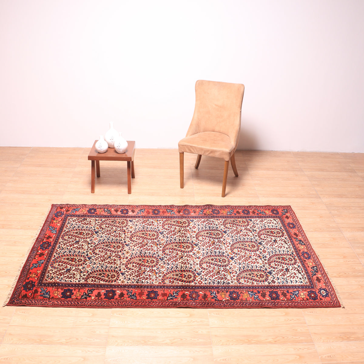 ペルシャ絨毯 (ハマダン) 214×130cm（FL-70160） – ギャッベ＆ペルシャ