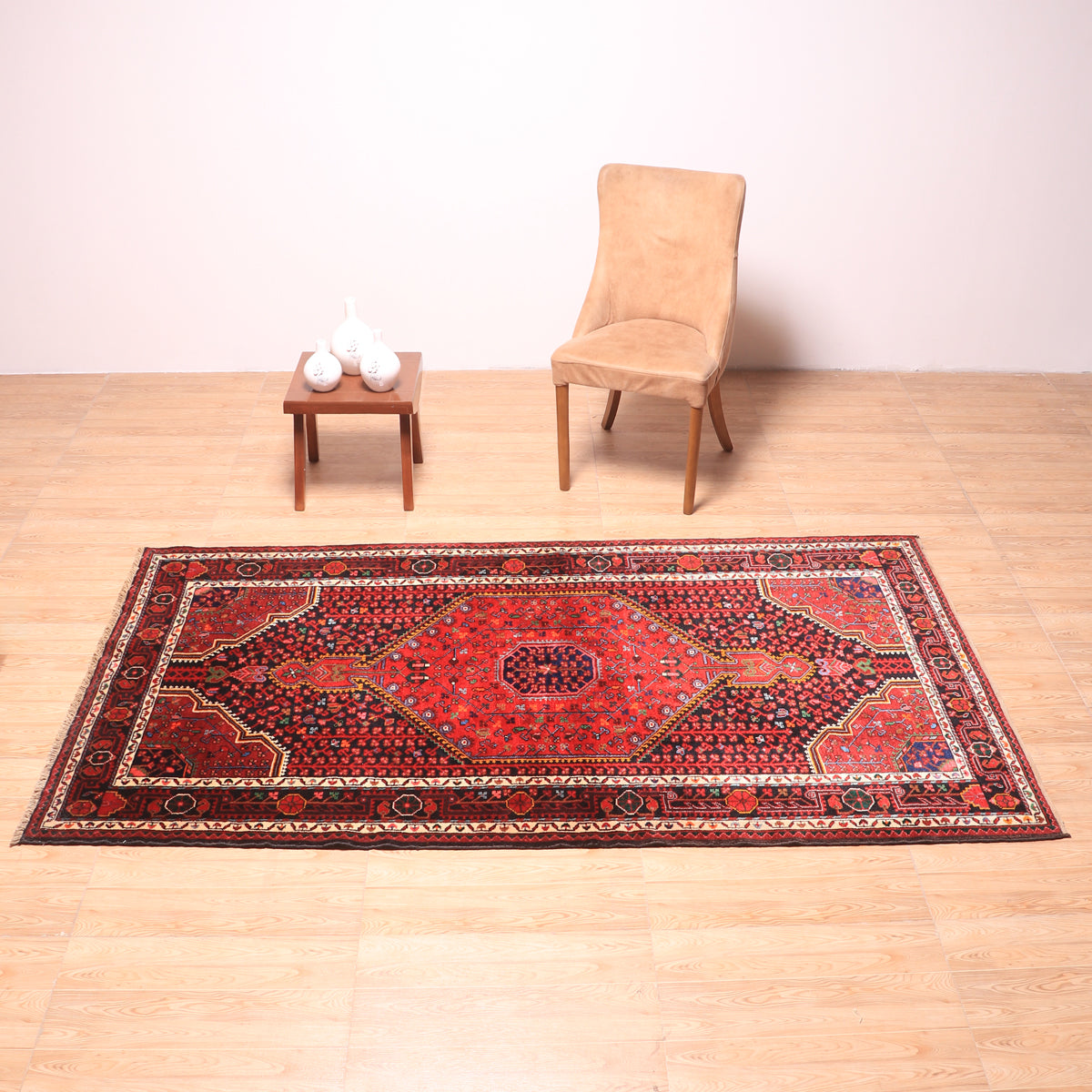 ペルシャ絨毯 (トゥイセルカーン) 232×136cm（FL-70161） – ギャッベ