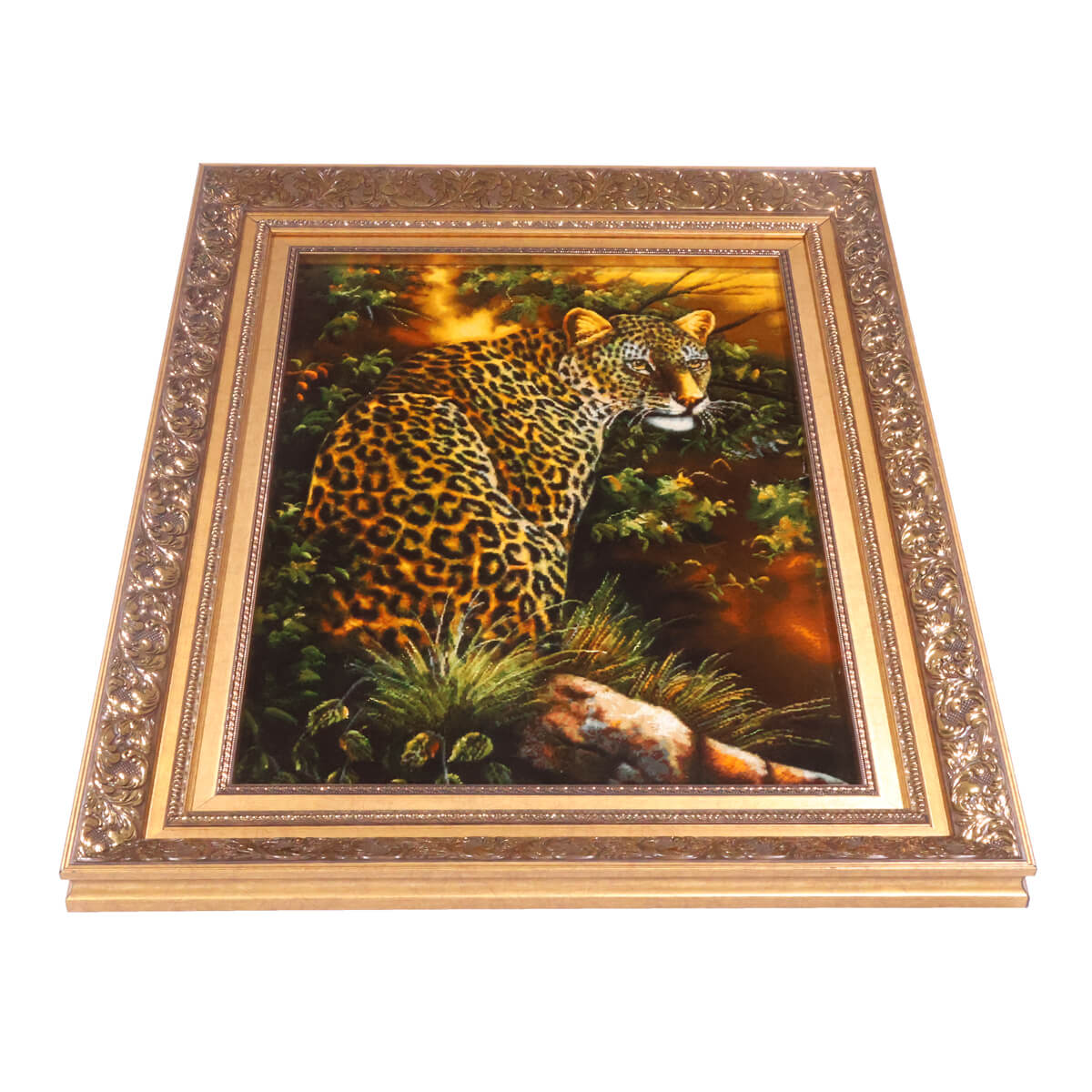 ペルシャ絨毯 タブリーズ産 絵画絨毯 85×66cm（FP-70260） – ギャッベ