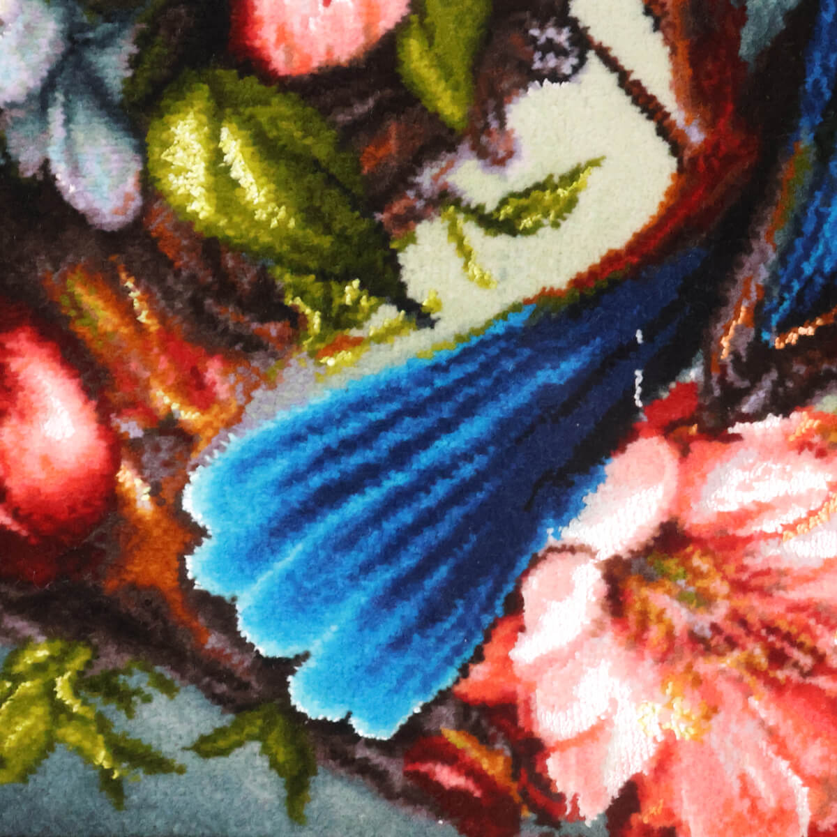 ペルシャ絨毯 タブリーズ産 絵画絨毯 90×71cm（FP-70269） – ギャッベ