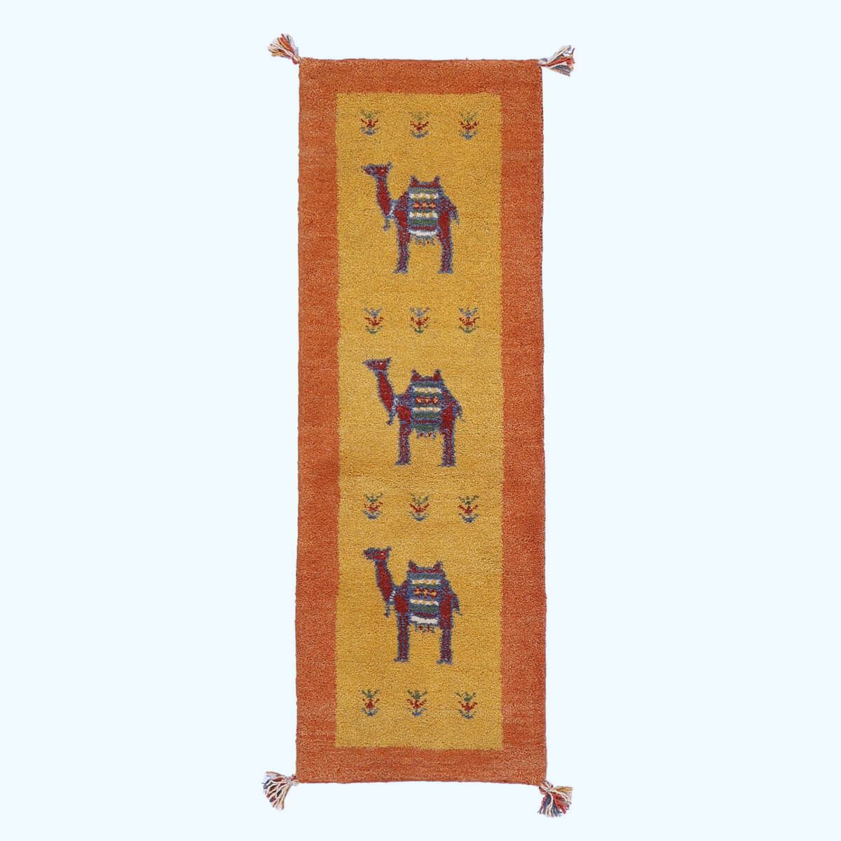 イエロー系ギャッベ通販｜黄・オレンジラグ｜ギャッベ専門店