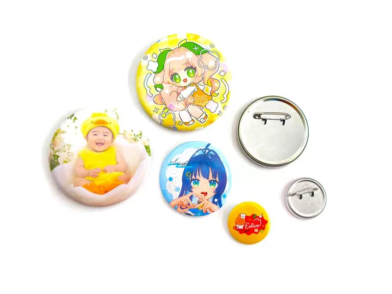 缶バッジ (デザイン込) | オリジナルグッズOEM・同人グッズ作成なら