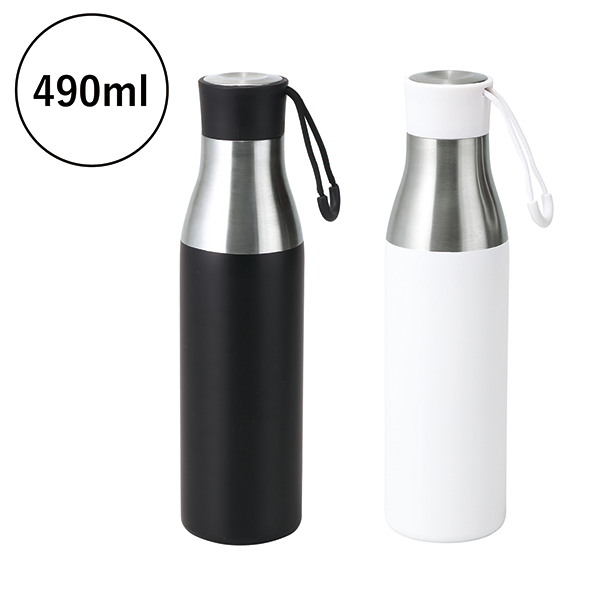 オリジナル ツートン真空ステンレスボトル(ループ付き)【最安値877円