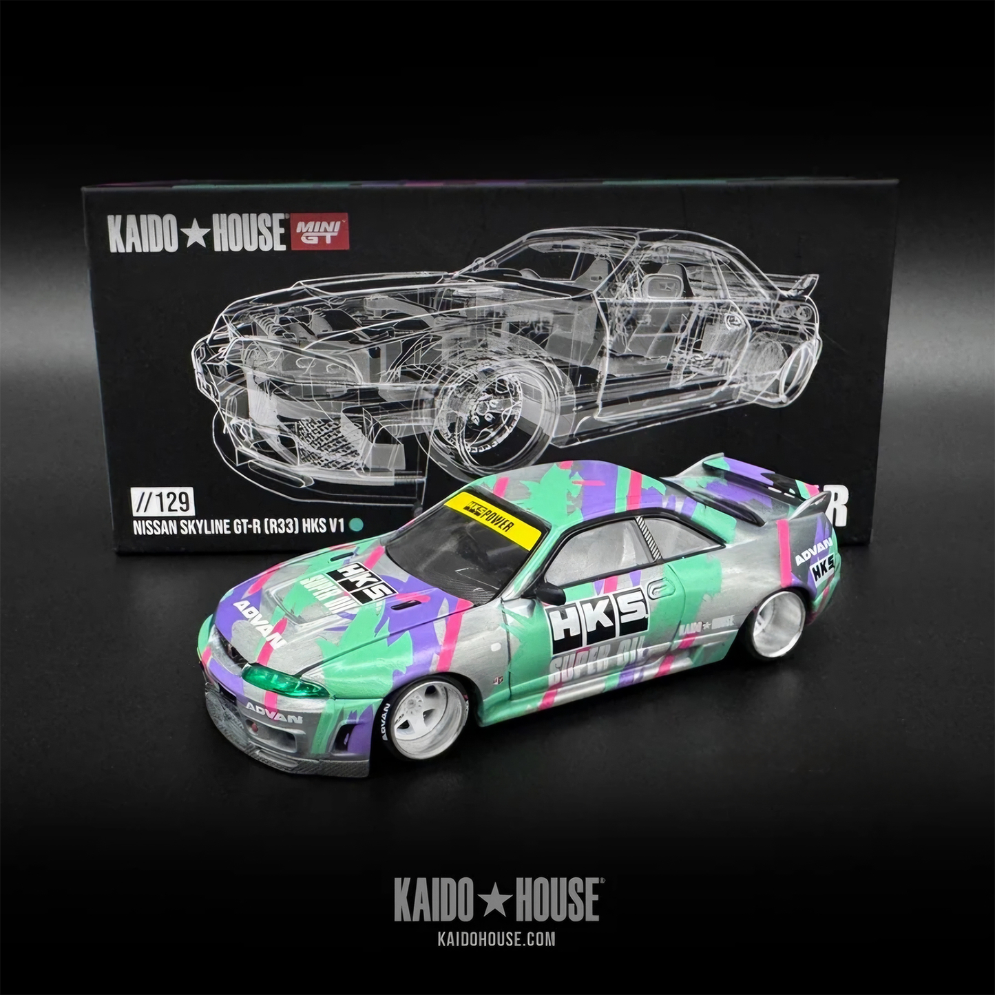 Kaido House Nissan Skyline GT-R R33 HKS V1 - CHASE