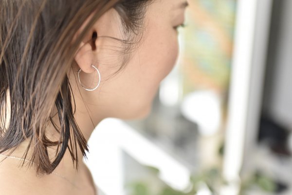 片耳】K10フープピアス・イヤリング – OURHOME