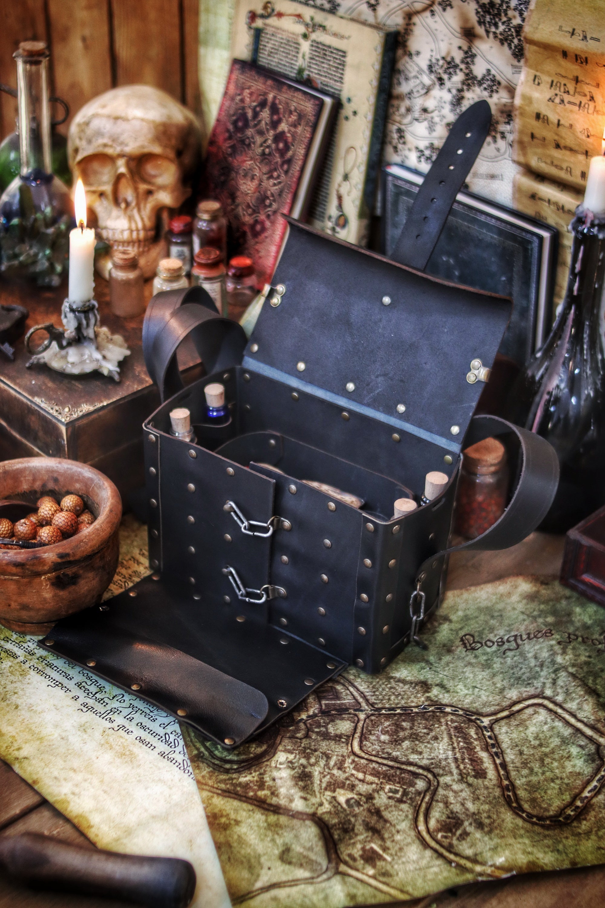 Alchemist Bag Potion Set – Outcast Props