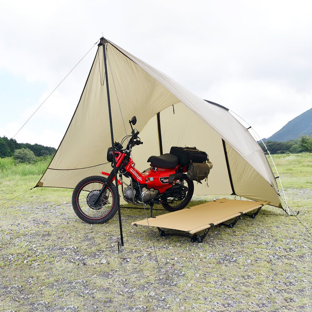 MAEHIRO SHELTER MID（マエヒロシェルター ミッド）｜neGla｜テント