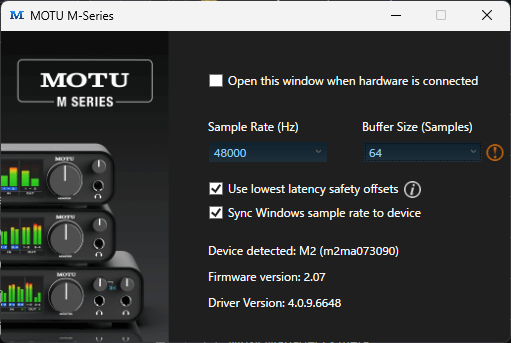 MOTU M2を買ったオーディオI/F初心者が躓いた点 | Otogeworks