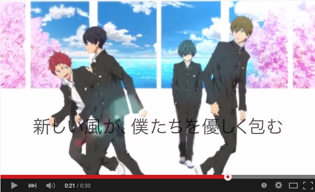 映画 ハイ☆スピード!―Free! Starting Days―』特報映像第1弾＆キャラ
