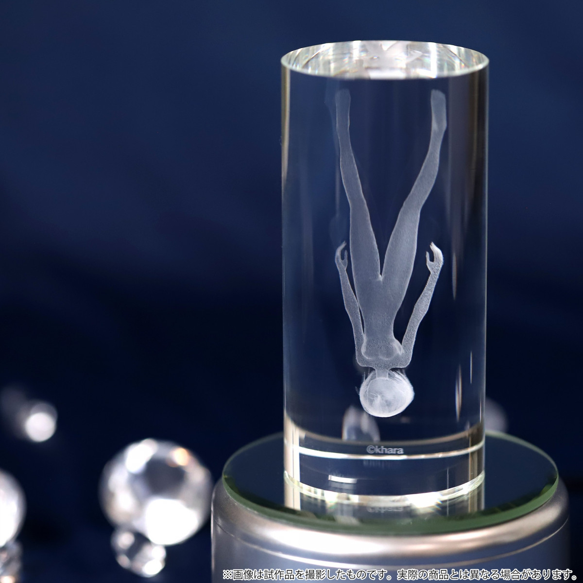 綾波レイが漂う『新世紀エヴァンゲリオン』EDをイメージ！七色に光り