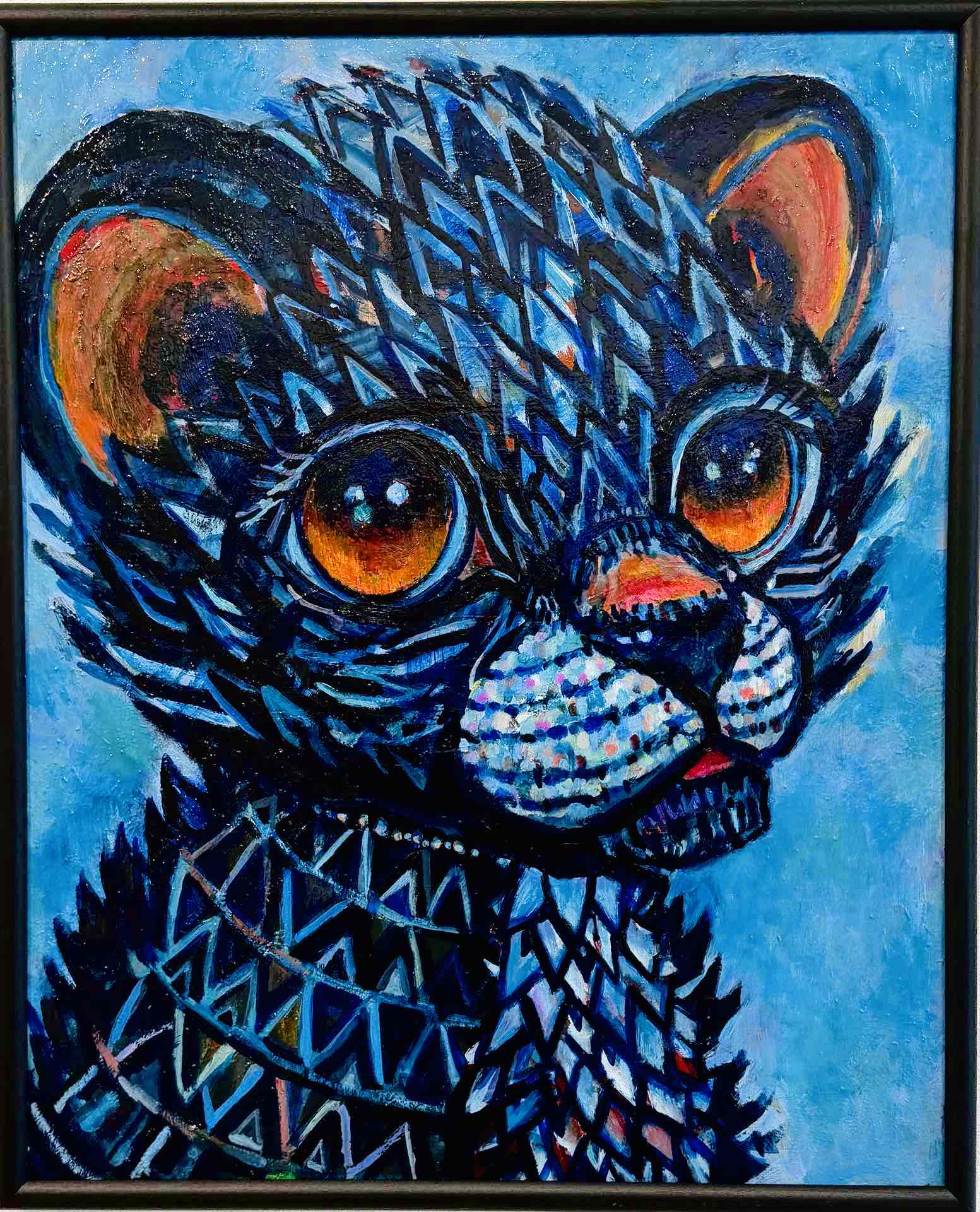 油彩画 | LEOPARD | Taro Otani | Official site