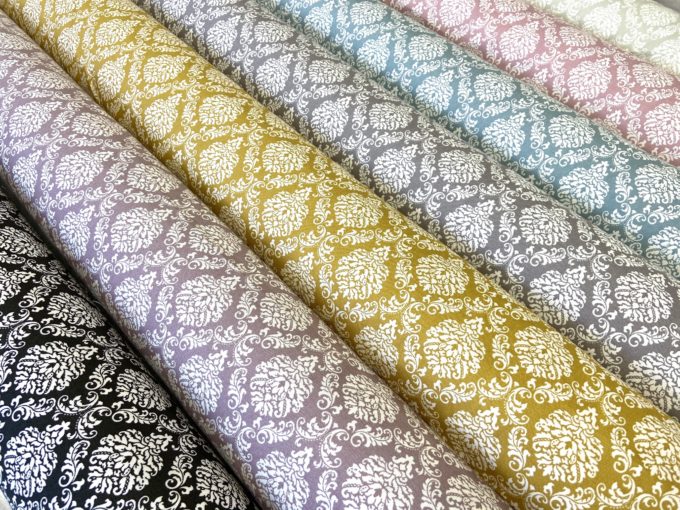 ダマスク柄が新登場♪「ニュアンスカラーのフレンチオックスシリーズ