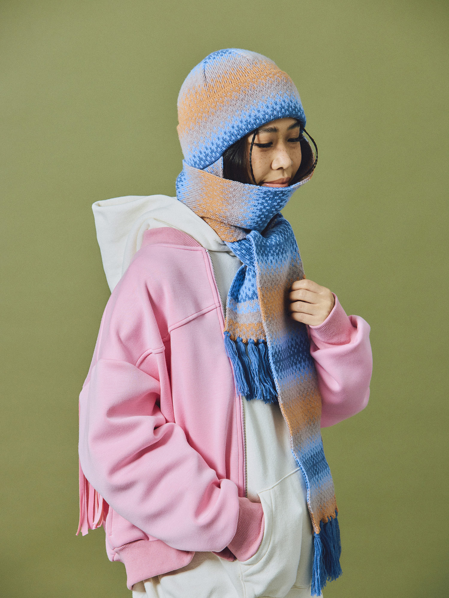 Disney ディズニー サリー マフラー帽子手袋 モンスターズインク