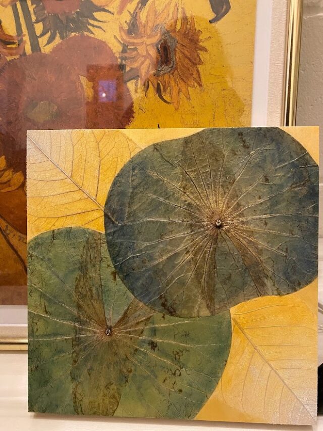 ボタニーペインティング通信講座体験談 – botanical leaf art