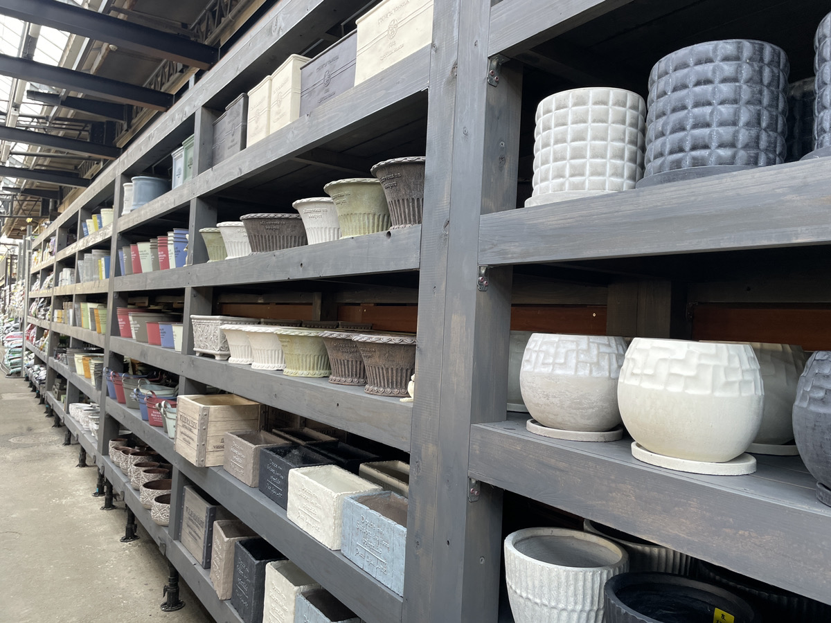 1F鉢売場が新しくなりました！＆石材入荷ご案内 | オザキフラワー