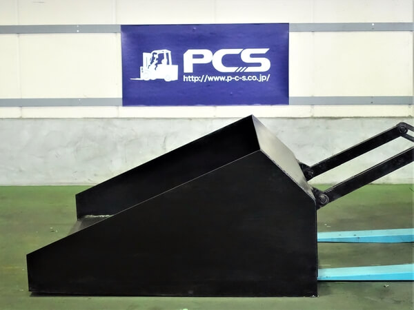 1.0t~2.0t系フォークリフト用 機械式雪かきバケット 【中古