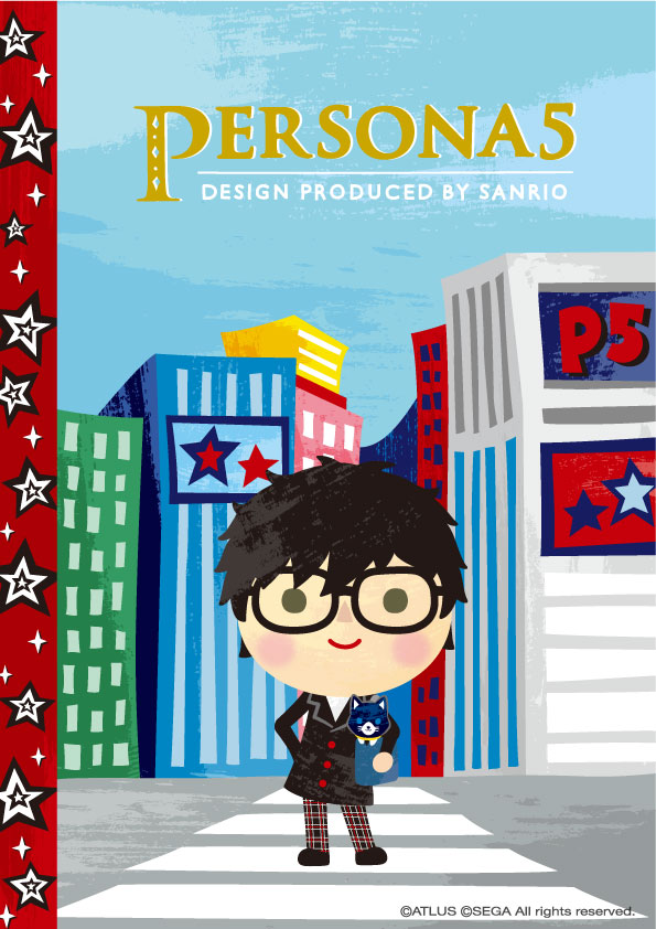 サンリオのデザインプロデュースによる『ペルソナ5』のキャラクター