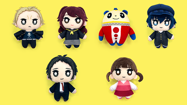 ペルソナ4 ザ・ゴールデン』より、ぬいぐるみキーホルダー 6種新登場