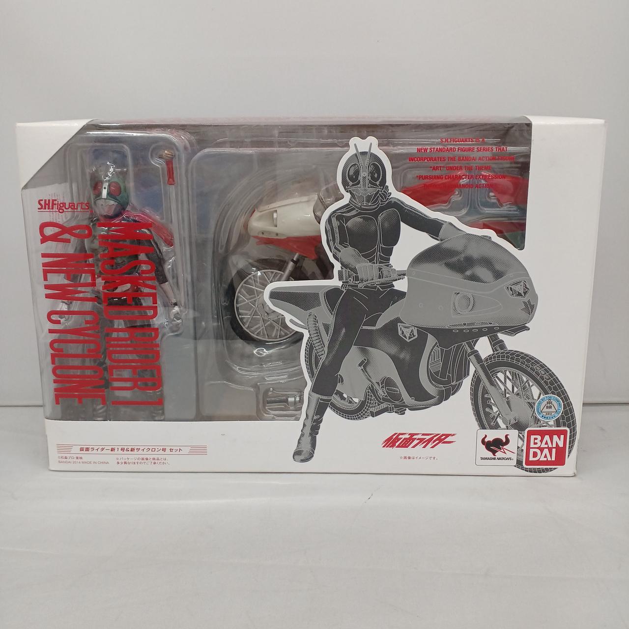 BANDAI|S.H.FIGUARTS 仮面ライダー新1号&新サイクロン号|【ハードオフ