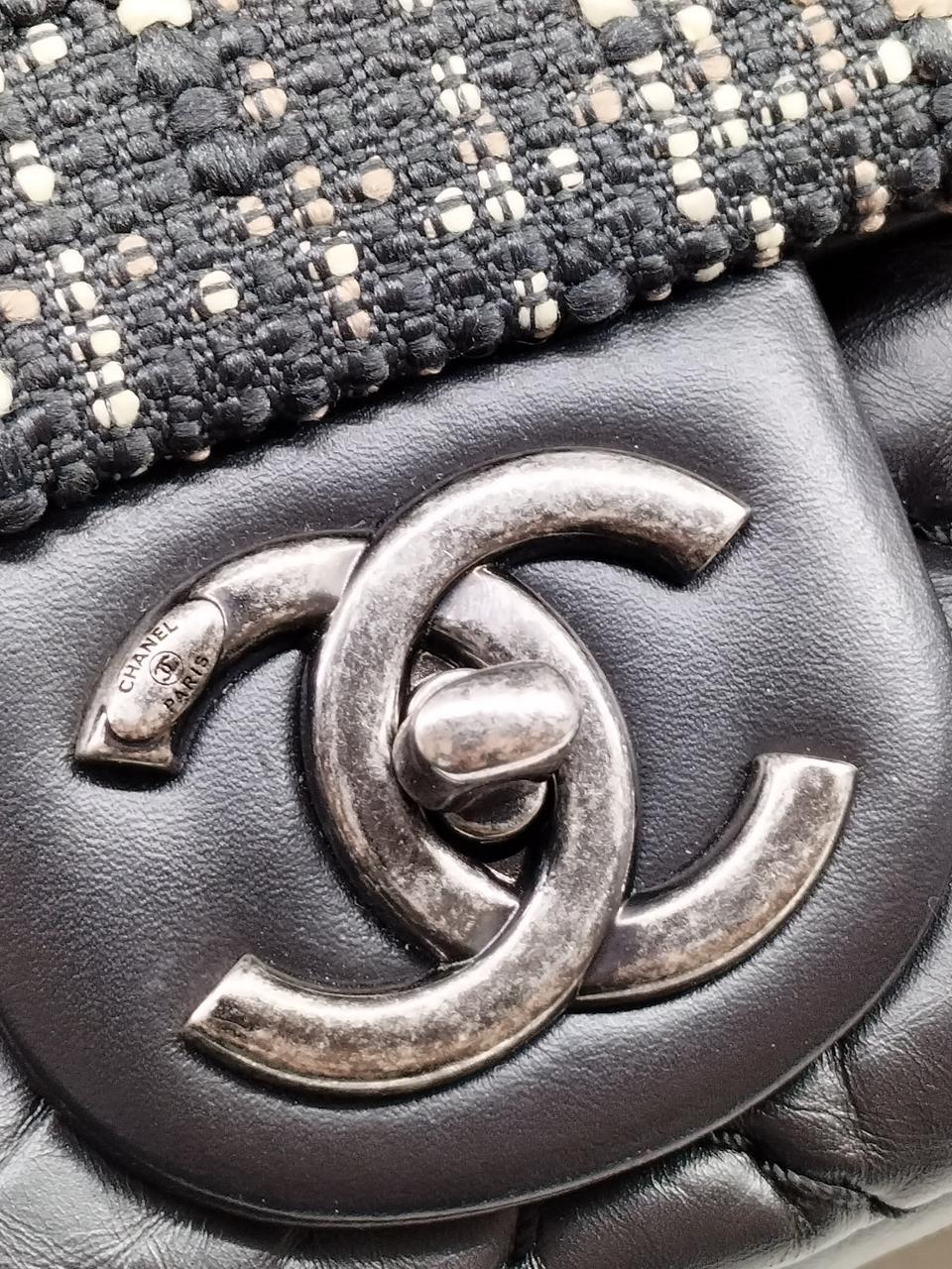 CHANEL|シャネル マトラッセ ツイード 2way ショルダーバッグ|【ハード