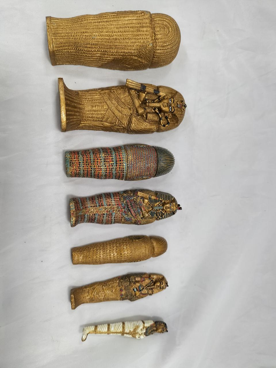 週刊エジプト|古代エジプト厨子・棺・人型棺セット|HARDOFFオフモール