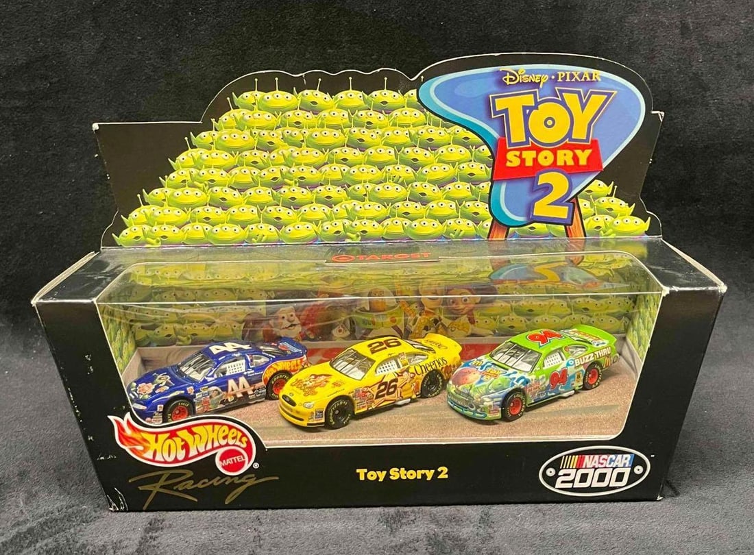 2000 Hot Wheels Mattel Disney Pixar Toy Story 2 Nascar In Box