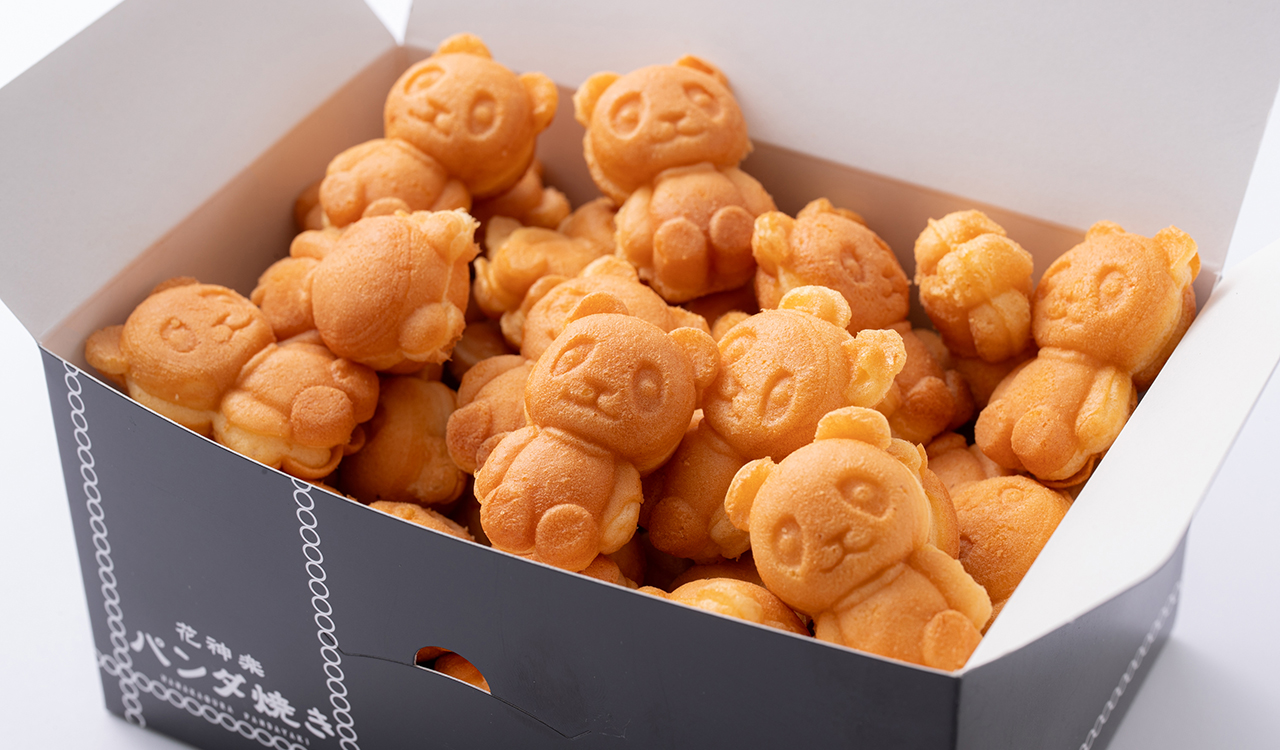 上野駅でお土産にぴったりなパンダ焼きを販売｜花神楽パンダ焼き 上野
