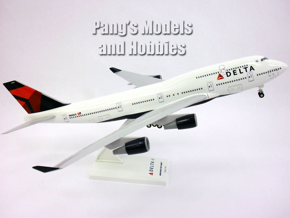 Boeing 747-400 Delta Airlines 1/200 Scale Model Airplane by