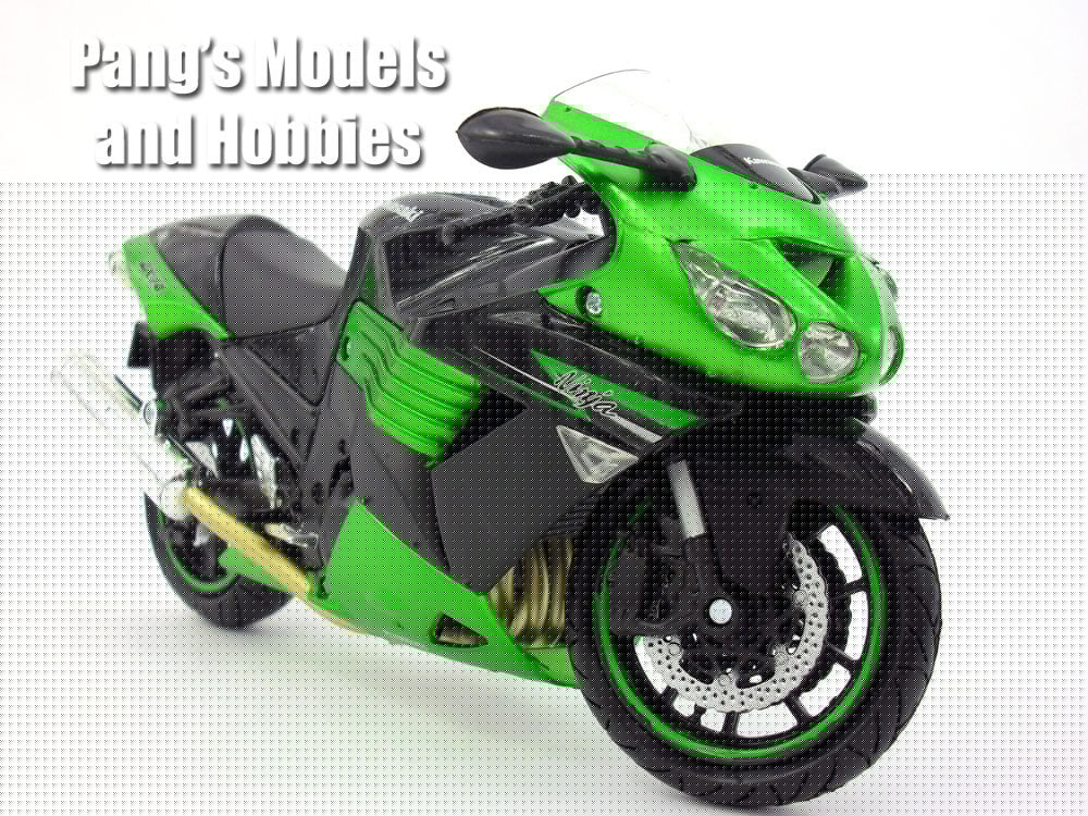 Kawasaki Ninja ZX-14 1/12 Scale Model by NewRay – Pang's Models