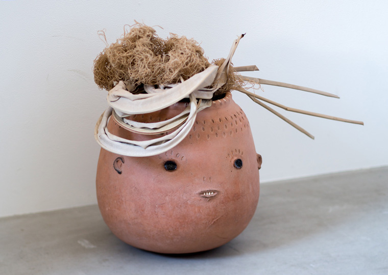 人面土器 | Works | 熊谷幸治 | panorama