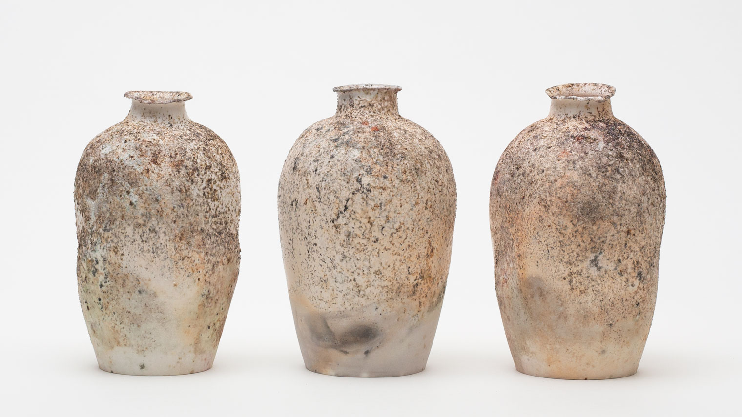 白磁窯変 瓶 | Works | 松本治幸 | panorama