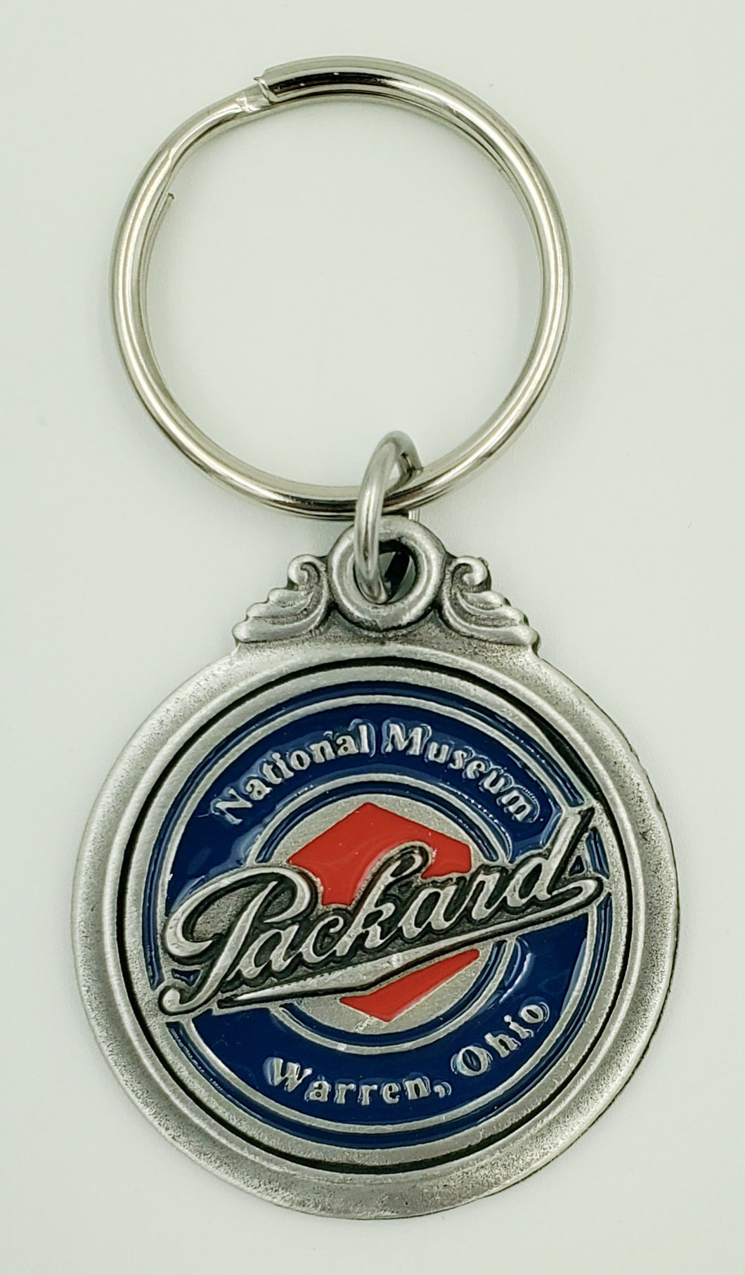 National Packard Museum Red Hex Pewter Key Chain $14.00 – The