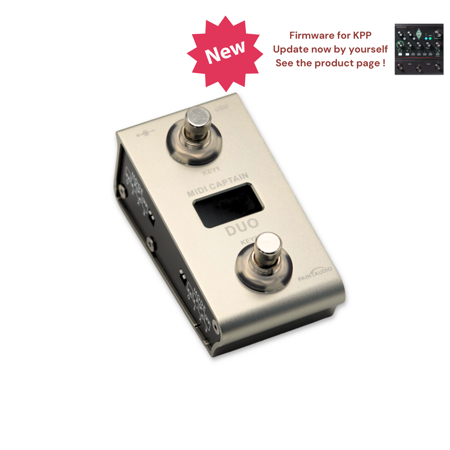 MIDI Captain DUO Controller with HID Multi-state Cycling – PaintAudio