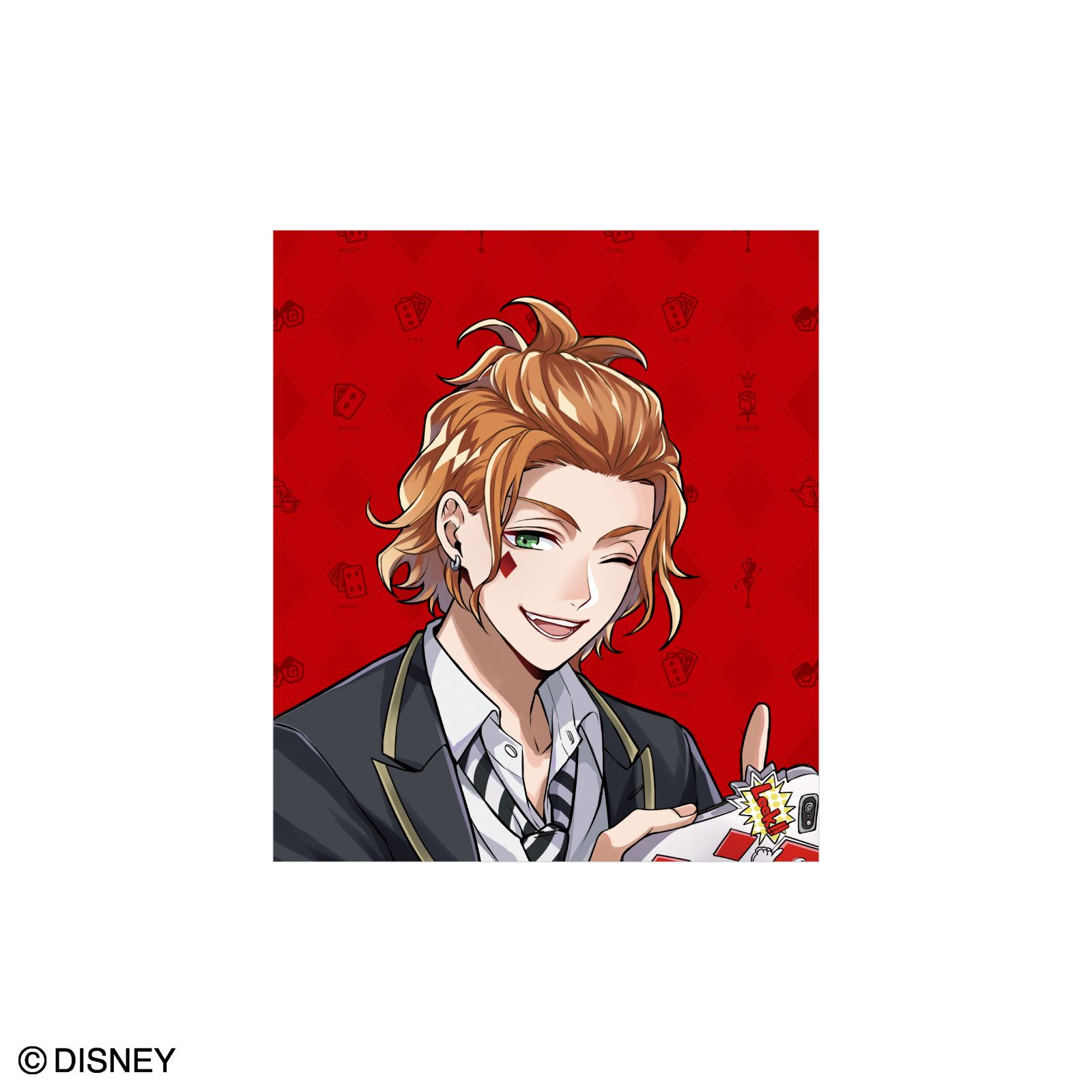 ケイト・ダイヤモンド ディズニー ツイステ｜ ピアス 片耳用 DI728SV