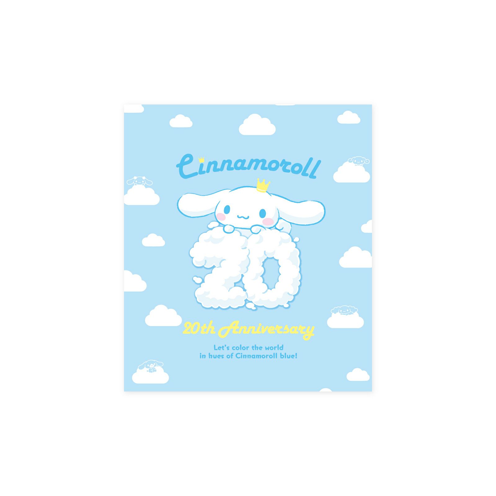 シナモロール 20周年 サンリオ｜ピアス 両耳用 シルバー SA20CI-P001RD