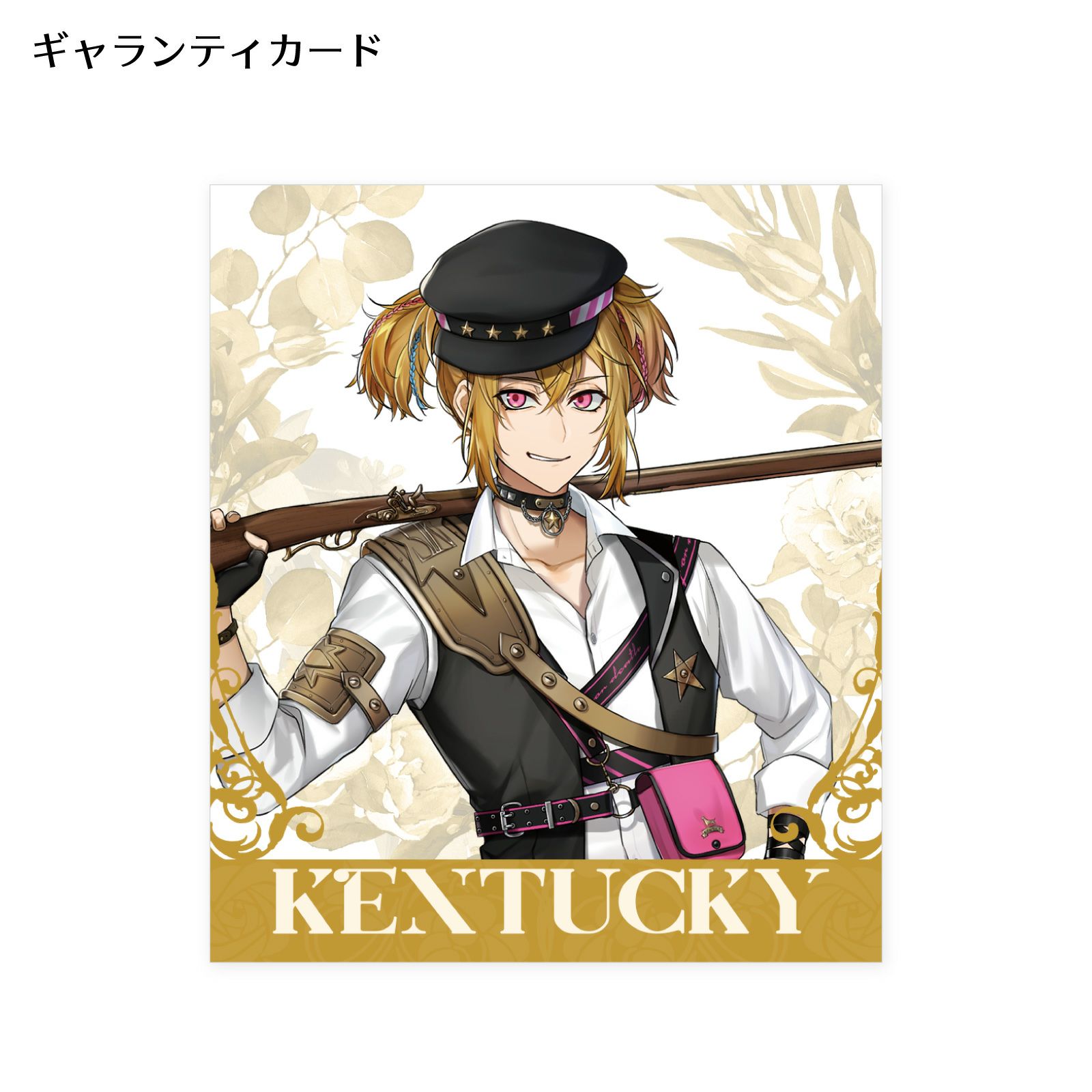 千銃士:Rhodoknight ケンタッキー｜記念日リング シルバー SJY-R003