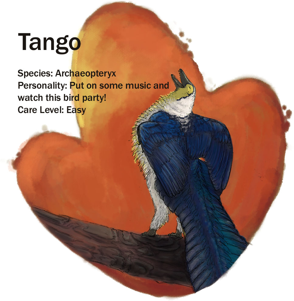 Critter of the Month: Archaeopteryx – Pete's Paleo Petshop