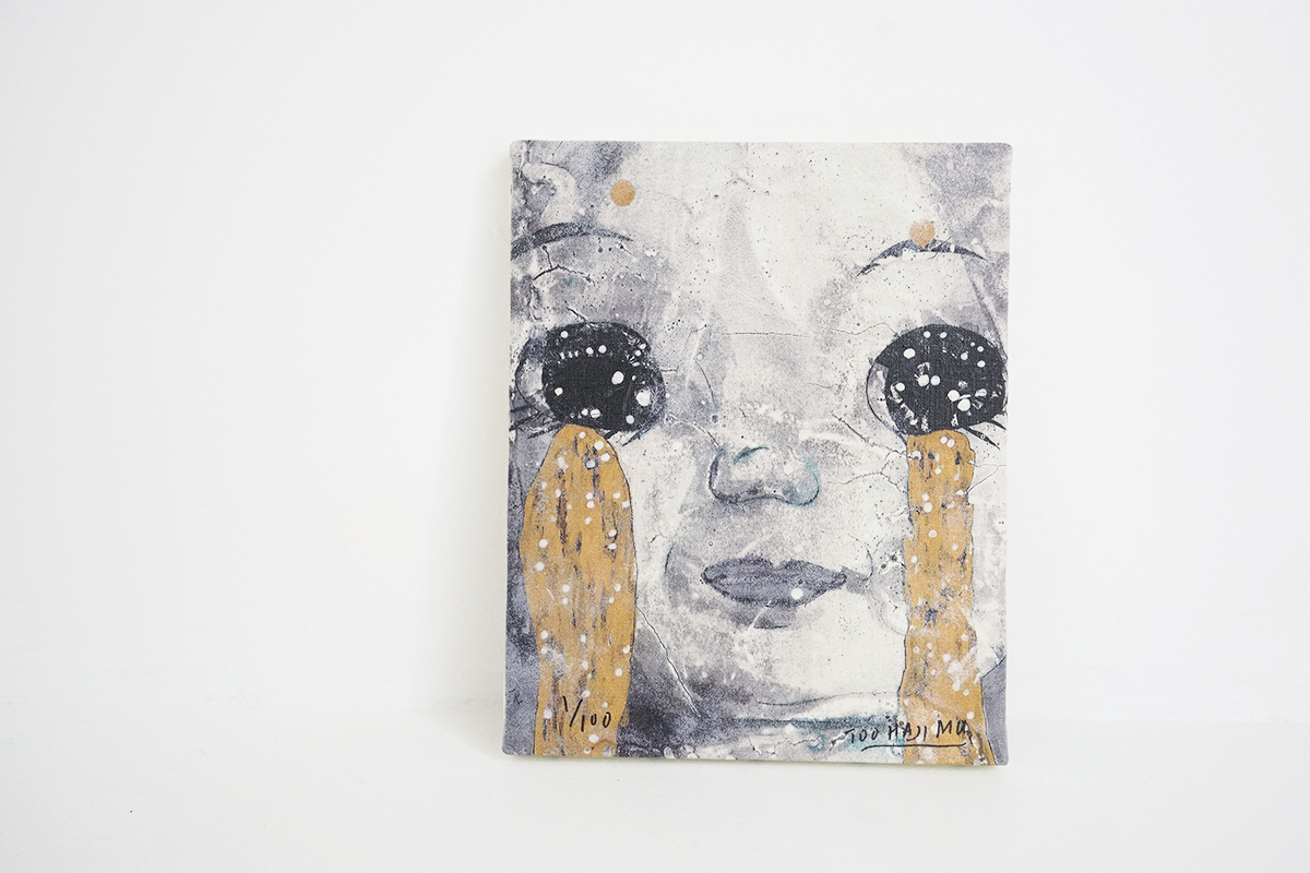 TOO HAJIMU 複製画-号泣少女