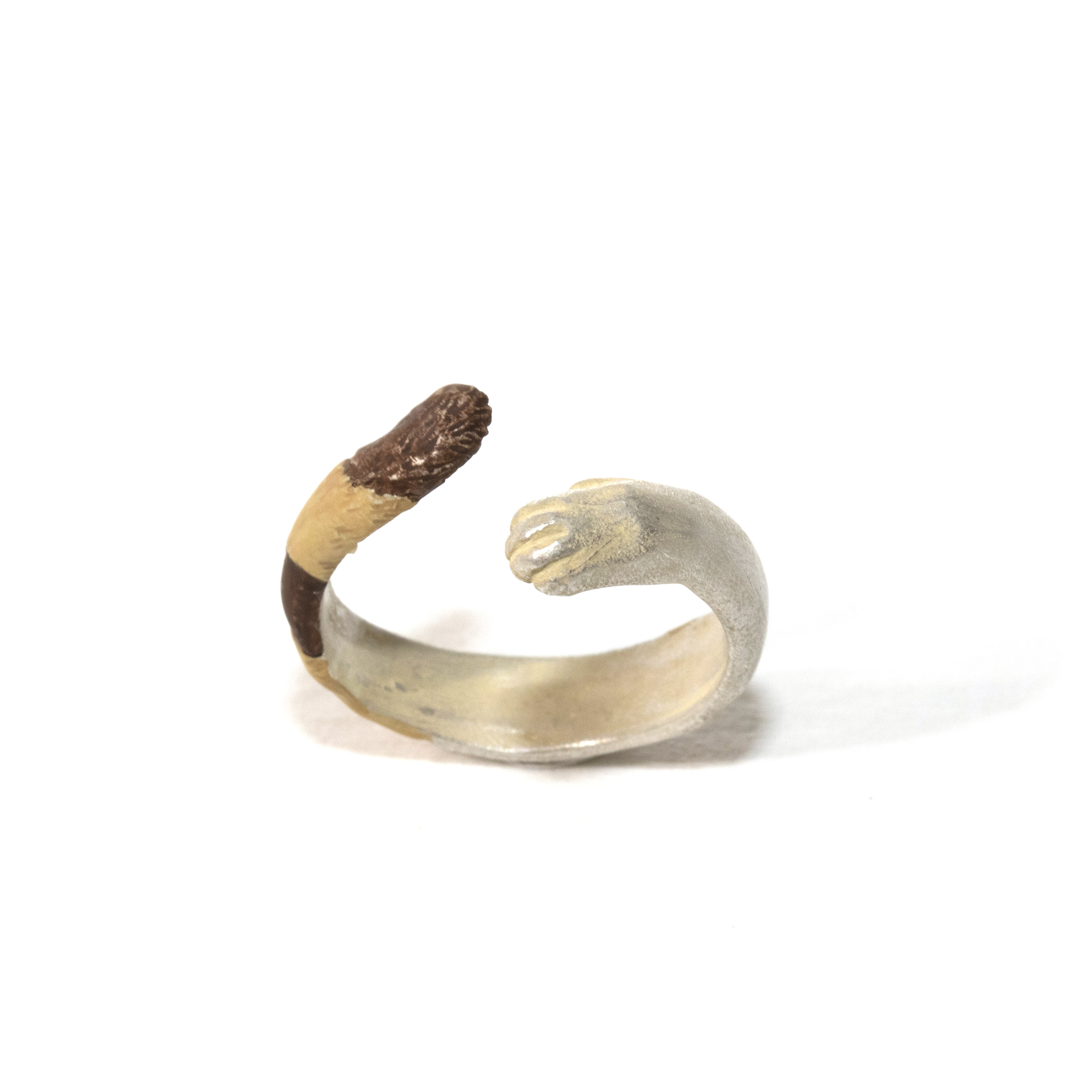 ネコの手リング(ゴールドカラー) / Cat's Hand(Gold Color)｜4F